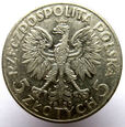 S29388-L1  II RP 5 ZŁOTYCH 1933 GŁOWA KOBIETY