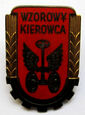 T23130-T1  PRL ODZNAKA WZOROWY KIEROWCA WZ.53 - RZADKA