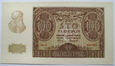 B8320 GG 100 ZŁOTYCH 1940 SERIA D UNC  