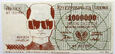 B6544 PRL BANKNOTY OPOZYCJI - 1000000 ZŁOTYCH 1987