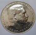 R32379-S5  NIEMCY MEDAL ( 5 MAREK 1927 D ) HINDENBURG