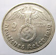 S27348-U7  NIEMCY 2 MARKI 1939 D - HINDENBURG - DOUBLE DIE