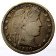 T25131-S8  USA BARBER HALF DOLLAR 1899