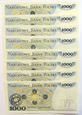 K051 PRL ZESTAW 8 x 1000 złotych 1975 UNC