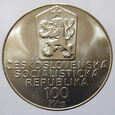 P35032-M3  CZECHOSŁOWACJA 100 KORON 1990 CAPEK UNC