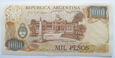 B8369 ARGENTYNA 1000 PESOS ND (1976-1983) UNC - RZADKI