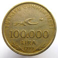 U19616-K1  TURCJA 100 000 LIRA 1999