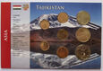 P36323-W2  TADŻYKISTAN MINT SET 2001 UNC