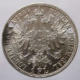 R33376-G3  AUSTRIA FLOREN 1884 AUNC