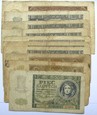 B4008 GG ZESTAW 10 BANKNOTÓW 1940-1941 - PROMO