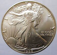 O37790-A1  USA DOLAR 1988 SILVER EAGLE UNC 