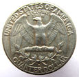 W15089 USA 25 CENTÓW 1962 D