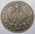R32398-S2  II RP 10 ZŁ 1932 ZM GŁOWA KOBIETY 