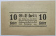 B8772 AUSTRIA 10 HELLER 1920 UNDRICHSFURT UNC