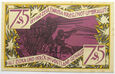 B9010 NOTGELD 75 PFENNIG 1921 ZEULENRODA UNC