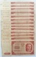 Polska 23x 100 złotych 1948 rok - zestaw 23 banknotów.