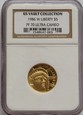 USA 5 dolarów 1986 rok LIBERTY Złoto. PF 70