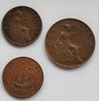 Wielka Brytania zestaw 3 monet