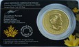 Kanada 200 dolarów JELEŃ 2017. Złoto 999,99. Uncja czystego złota.