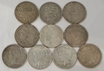 USA 10x 1 dolar. Srebro