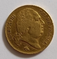 Francja 20 franków 1818. LOUIS XVIII. Złoto