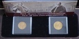 Watykan 20 + 100 lirów Zestaw 2 złotych monet