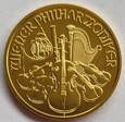 AUSTRIA 50 euro. FILHARMONIA 2017. Pół uncji czystego złota.