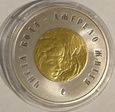 UKRAINA 20 hrywien CZYSTA WODA - bimetal (srebro + złoto)