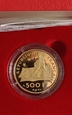 Francja 500 franków DESCARTES. Pół uncji czystego złota. 