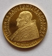 Watykan JAN XXIII - medal okolicznościowy. Złoto 