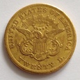 USA 20 dolarów 1858 rok LIBERTY 