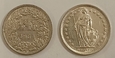 Szwajcaria 100x 1/2 franka. Srebro