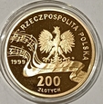 Polska 200 złotych FRYDERYK CHOPIN 1999 rok