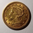 USA 2,5 dolara 1878 rok Złoto 