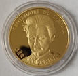 Francja GERARD PHILIPE. Pół uncji czystego złota. 