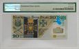 Banknot 20 zł - Legiony Polskie - 2014 - PMG 67 EPQ