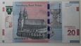 Banknot 20 zł 1050 rocznica Chrzest Polski - 2016 rok
