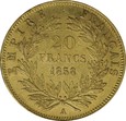 Francja - 20 Franków - 1858 A