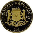 25 dolarów - Somalia - 2005