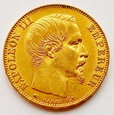 Francja - 20 franków 1855 A - PARYŻ - NAPOLEON III  