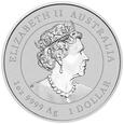 20x Lunar III - 1 dolar Rok Bawoła 2021 - Australia