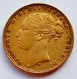 AUSTRALIA – SUWEREN 1877 M Melbourne  – VICTORIA - ZŁOTO
