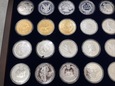 USA 24 srebrne monety 2 uncjowe Rarest Coins - 48 uncji Ag
