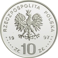 10 ZŁOTYCH 1997 BATORY POPIERSIE