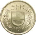 SZWAJCARIA 5 FRANKÓW 1969