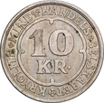 GRENLANDIA 10 KORON 1922 NIEDŹWIEDŹ POLARNY