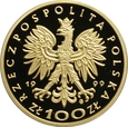 POLSKA 100 ZŁOTYCH 1999 WŁADYSŁAW IV WAZA st. L