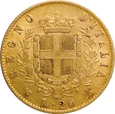 WŁOCHY 20 LIRÓW 1865 VITTORIO EMANUELE II