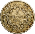 FRANCJA 5 FRANKÓW 1873 K REPUBLIKA