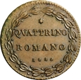 WATYKAN QUATTRINO ROMANO 1829 PIUS VIII